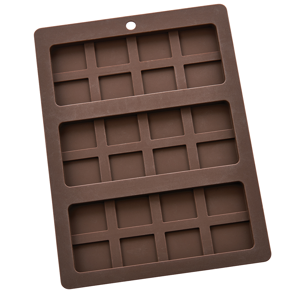 12 Section Professional Chocolate Bar Mold Commercial Grade
