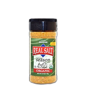 Real Salt Organic Season Salt, 8.25 oz.