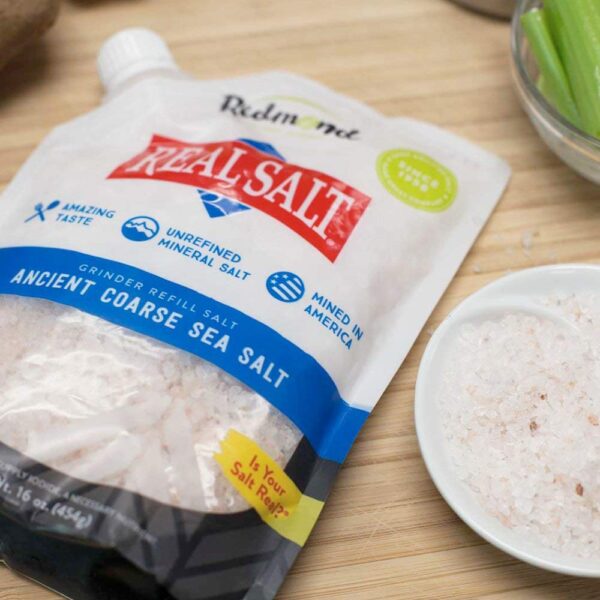 Real Salt Coarse Salt Refill Bag, 16 oz.