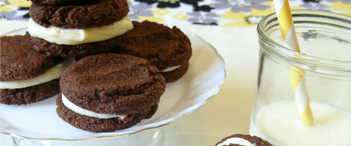Healthified Chocolate Sandwich Cookies