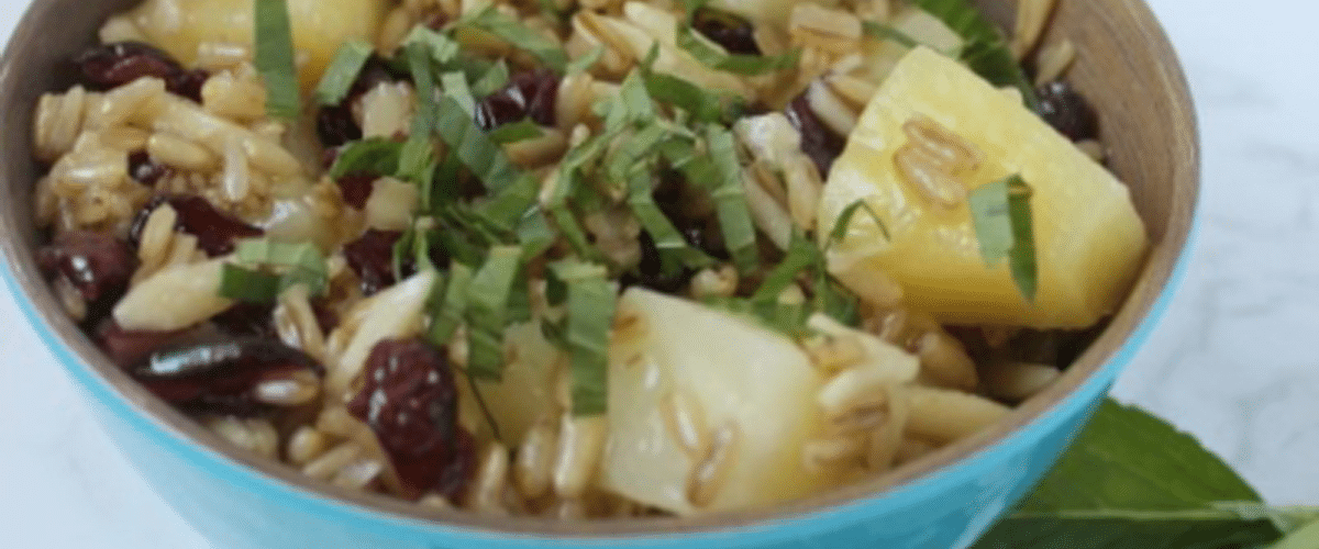 Oat and Pineapple Salad