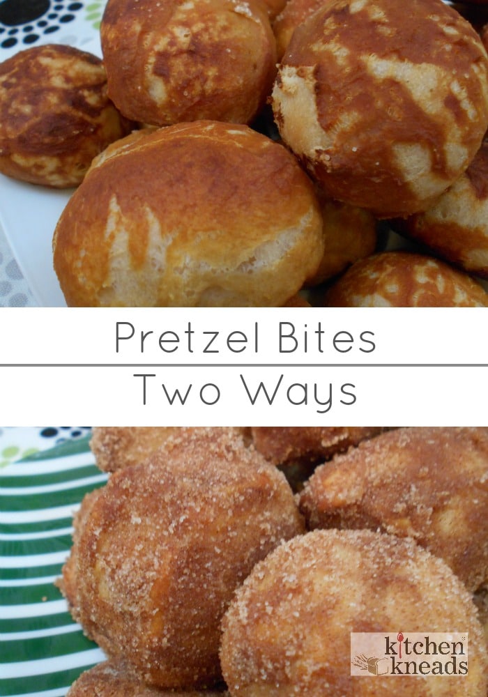 Pretzel Bites: Two Ways