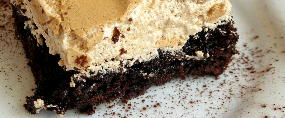 Toffee-Topped Fudge Cake
