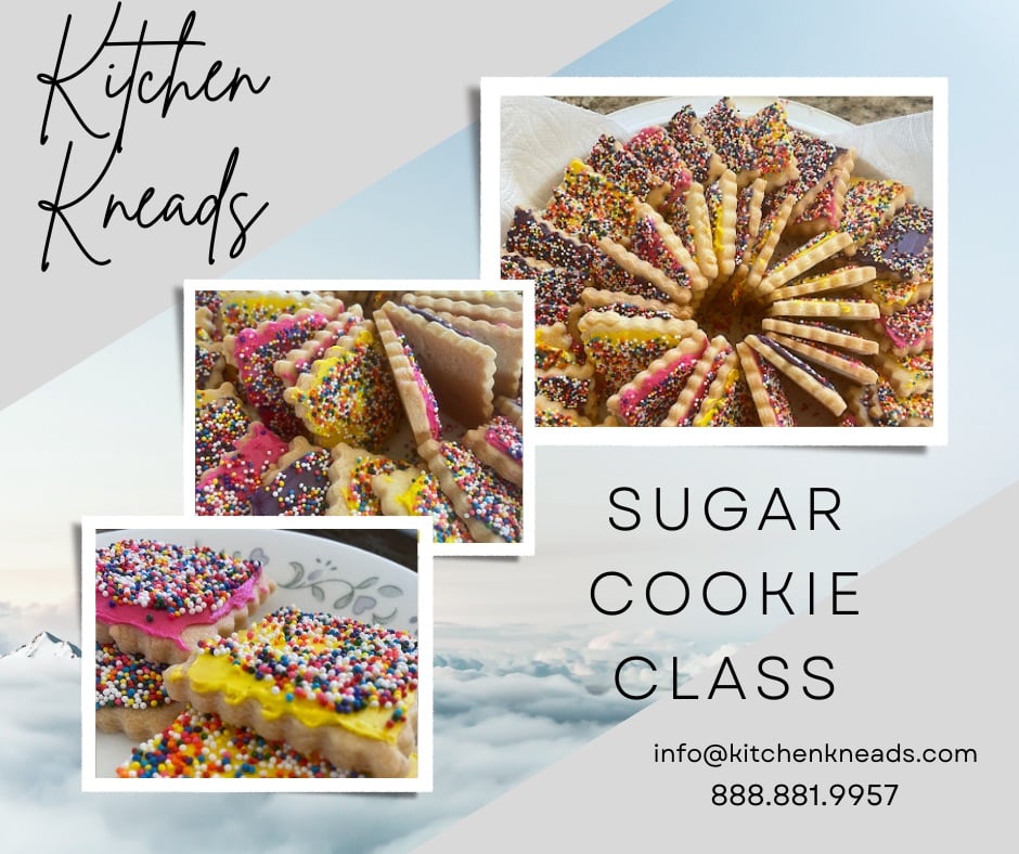 Sugar Cookie Class at Kitchen Kneads