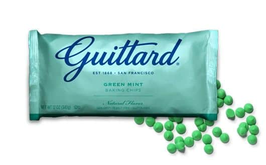 Guittard Green Mint Baking Chips