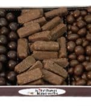 Chocolate Nibbler 1 lb Burgundy Box #3416