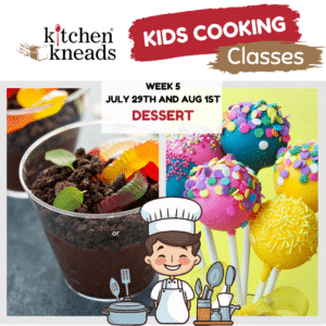 kids cooking class - desser