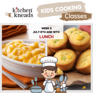 kids cooking class - lunch